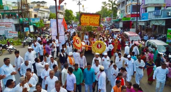 श्रीक्षेत्र मुक्ताईनगर येथून संत मुक्ताबाई पालखी सोहळ्याचे पंढरपूरकडे प्रस्थान