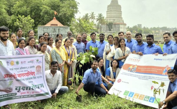 आळंदी येथे जागतिक पर्यावरण दिनानिमित्त १०१ देशी रोपांचे वृक्षारोपण